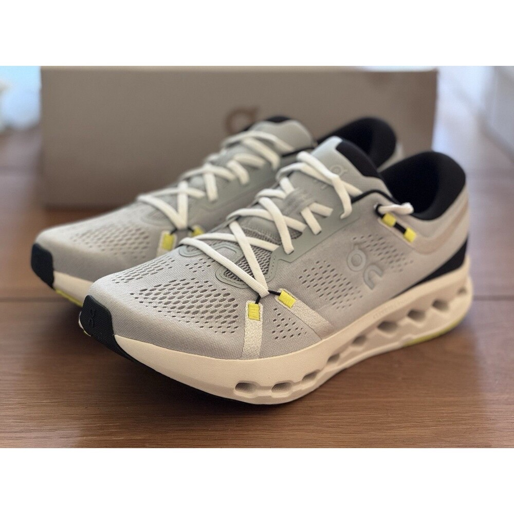 Men’s Size 11.5 On Cloudsurfer 2 Glacier Ivory 3MF10123205 Running Shoes NIB